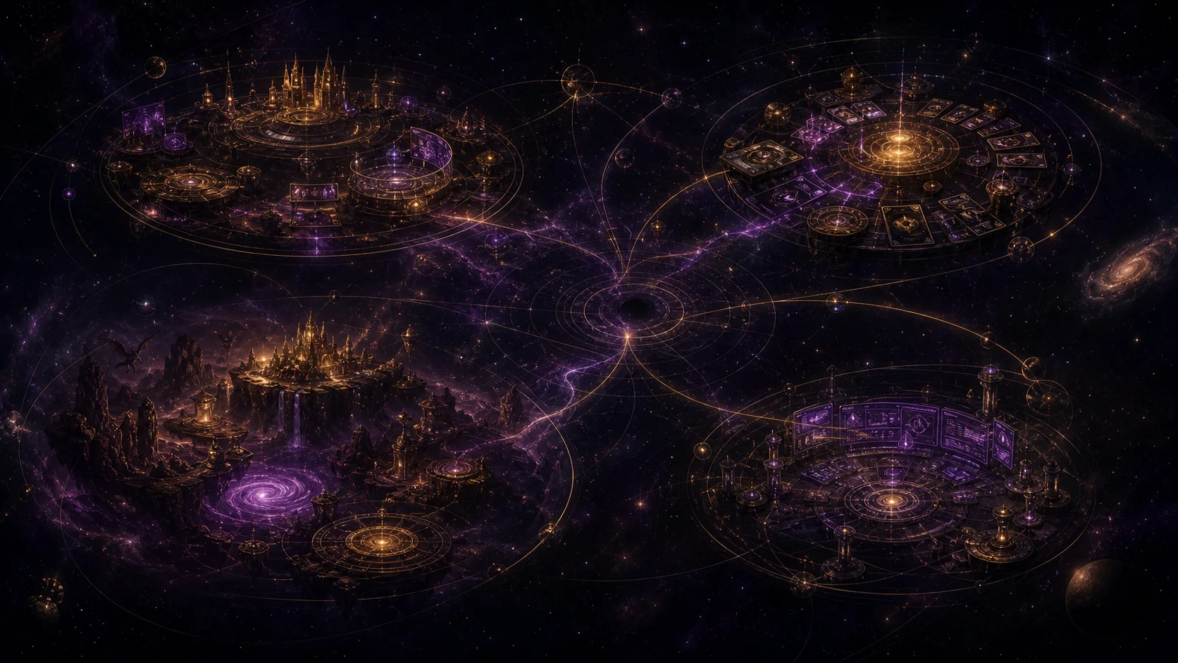 Cosmic map of the Nexus Casino product ecosystem